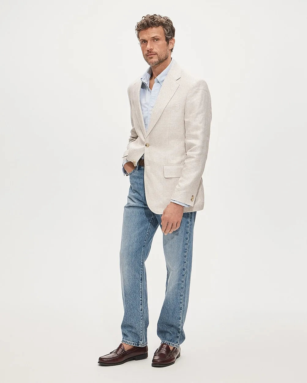 Sportcoat in Linen Twill by J.Crew