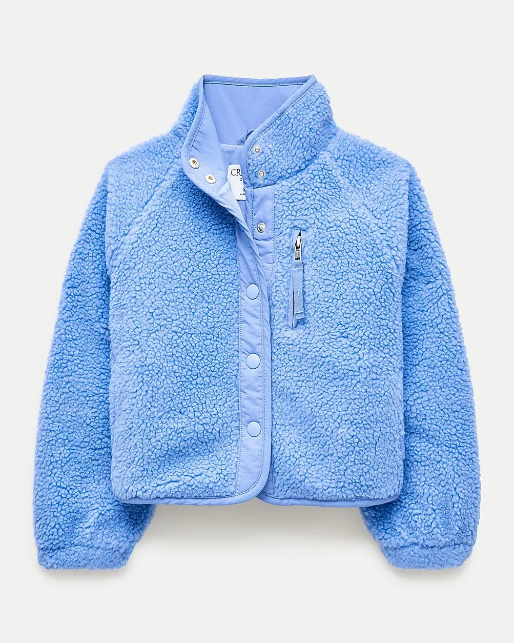 Button-Up Sherpa Jacket by J.Crew