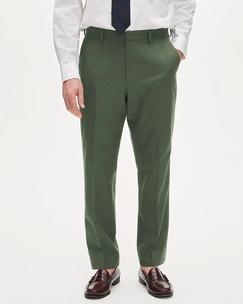 Crosby Classic-Fit Suit Pant in Baird McNutt Irish Cotton-Linen Blend