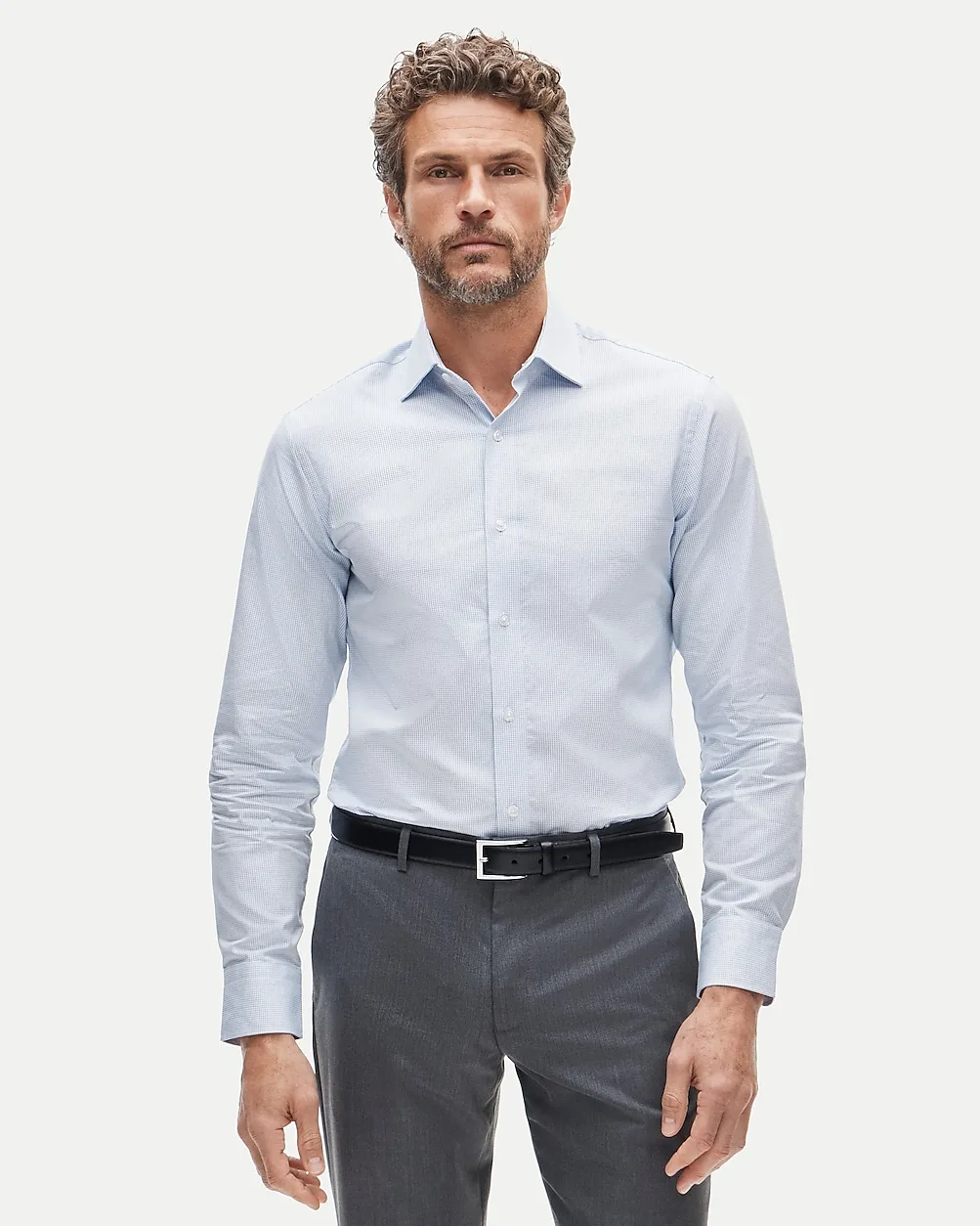 Slim-Fit Ludlow Premium Fine Cotton Dress Shirt in Dobby by J.Crew
