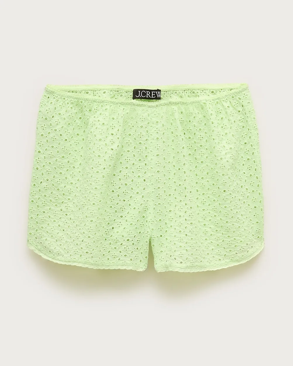 Cotton Voile Eyelet Beach Short by J.Crew