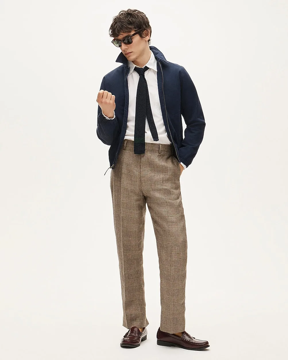 Relaxed-Fit Trouser in Irish Linen by J.Crew