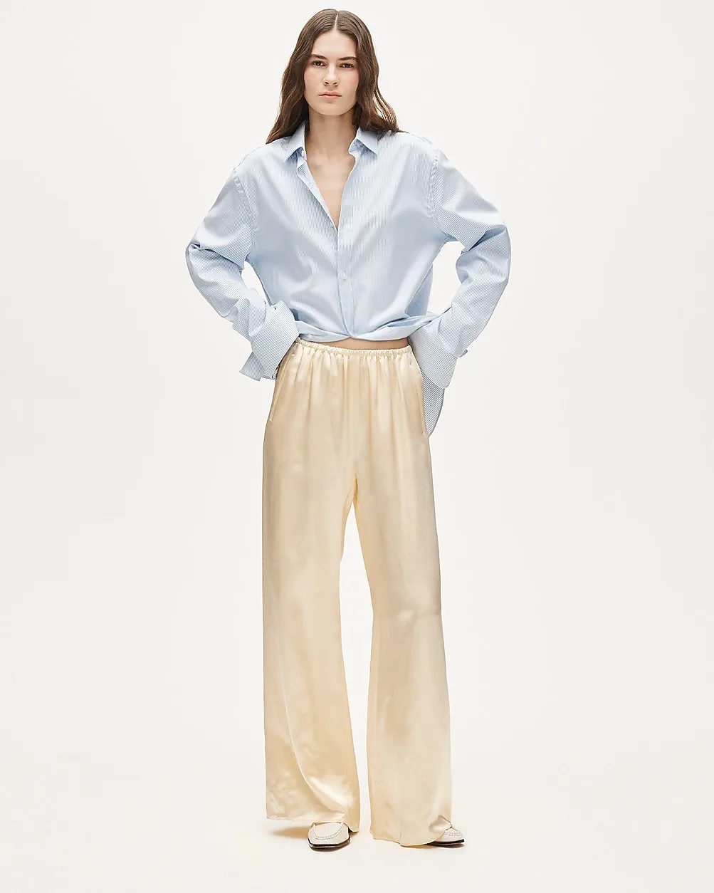 Cosmo Pant in Luster Charmeuse by J.Crew