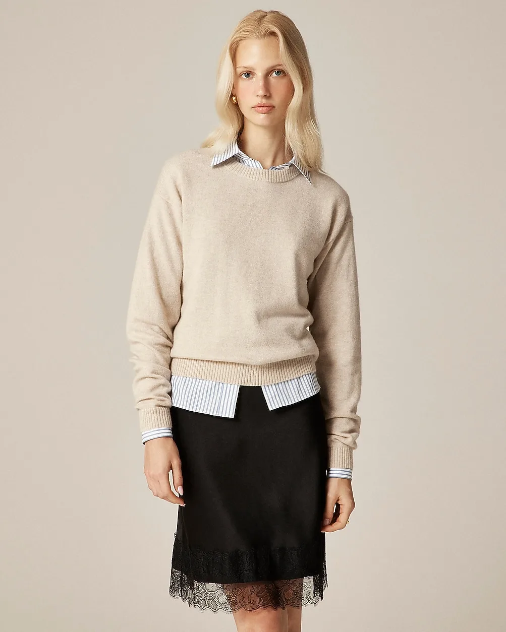 Perfect Cashmere Crewneck by J.Crew