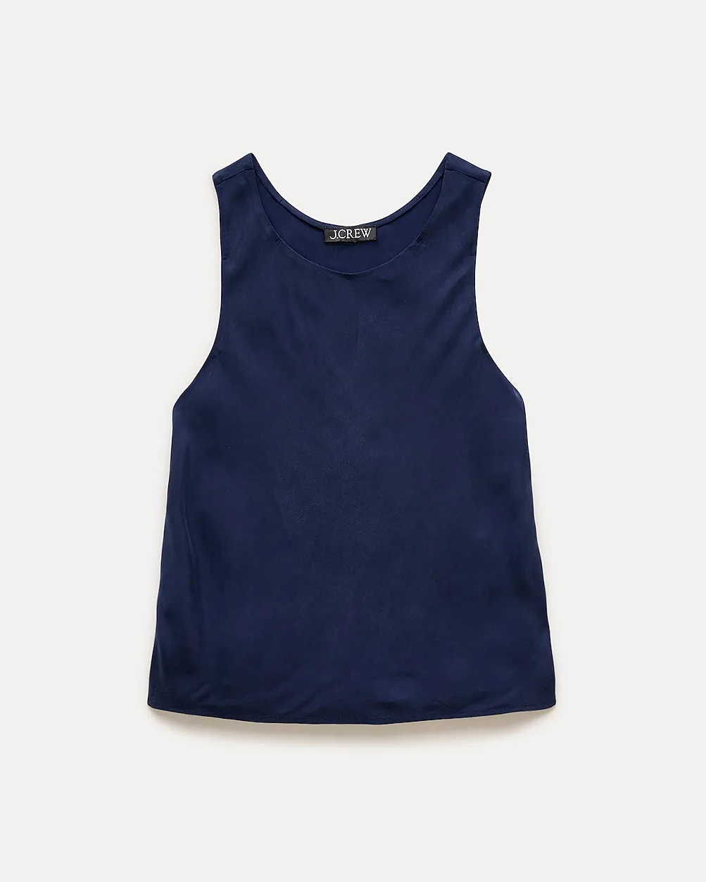 Scoopneck Tank Top in Cupro Blend by J.Crew