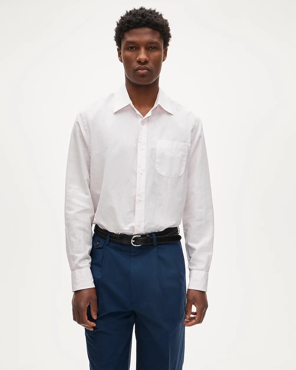 Thomas Mason® for J.Crew Cotton-Linen Blend Dress Shirt by J.Crew