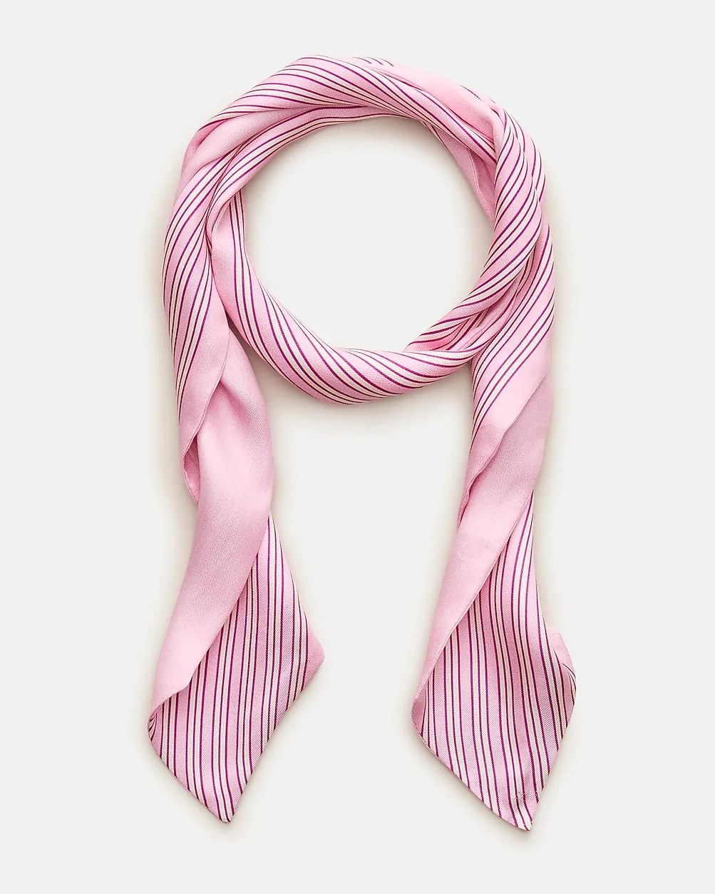Skinny Silk Scarf in Stripe by J.Crew