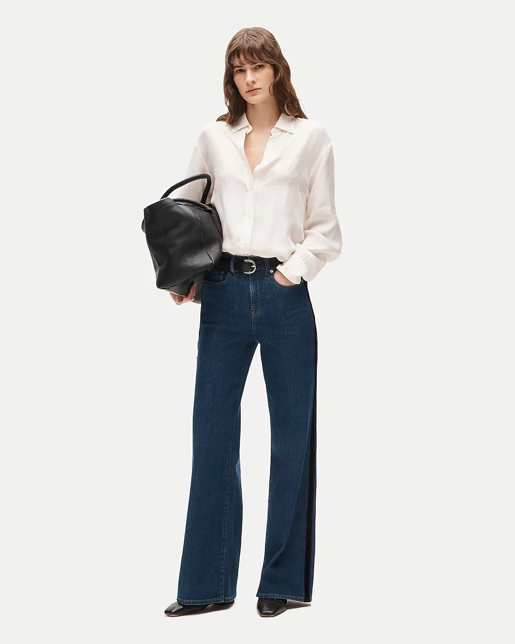 Denim Trouser Jean with Corduroy Stripe by J.Crew