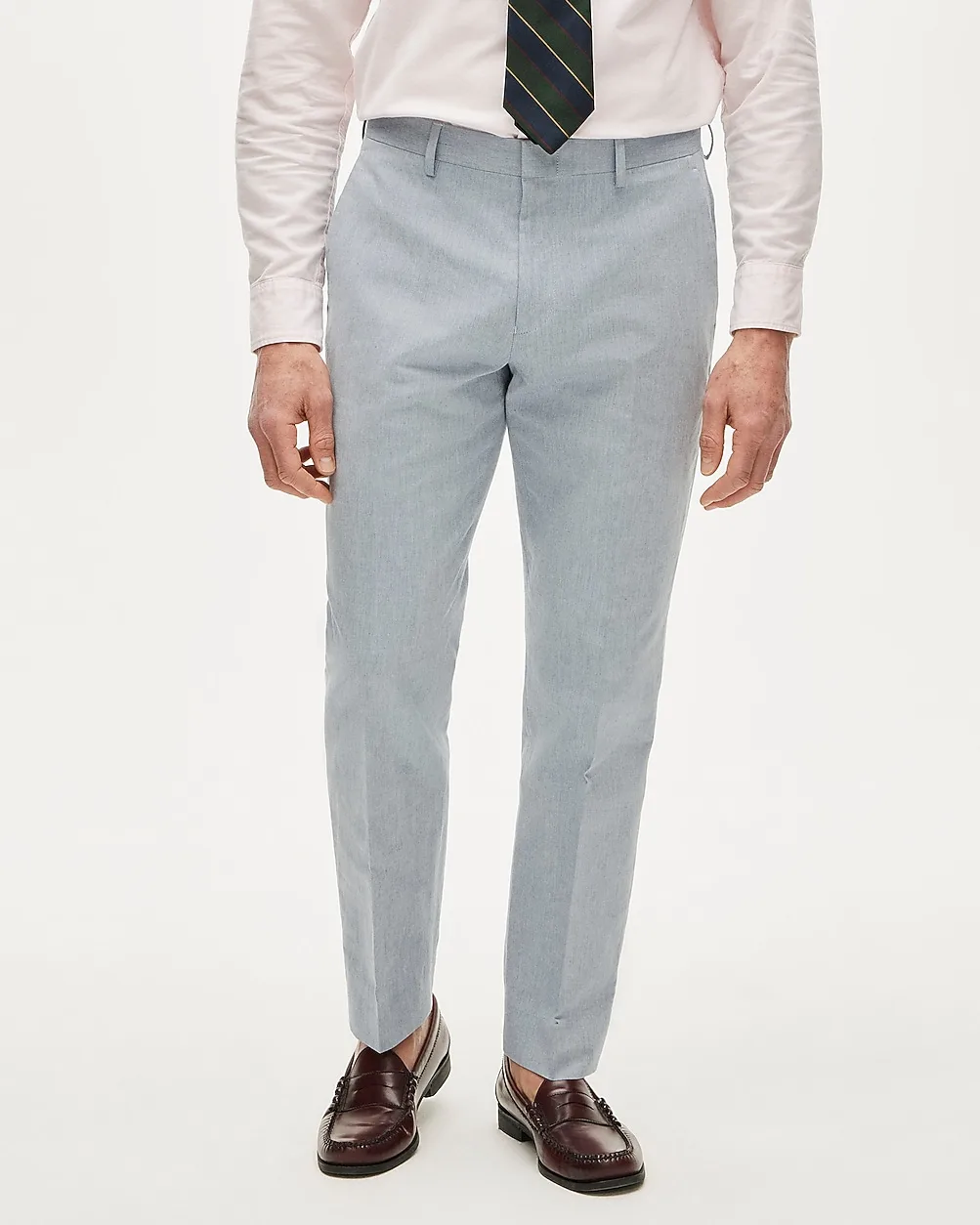 Ludlow Slim-Fit Suit Pant in Baird McNutt Irish Cotton-Linen Blend