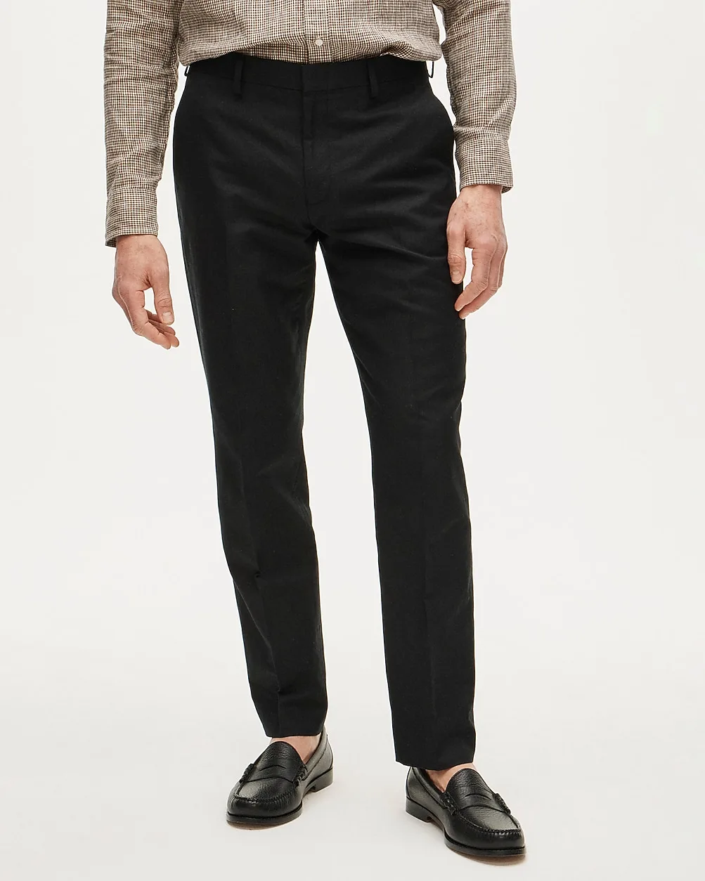 Ludlow Slim-Fit Suit Pant in Baird McNutt Irish Cotton-Linen Blend