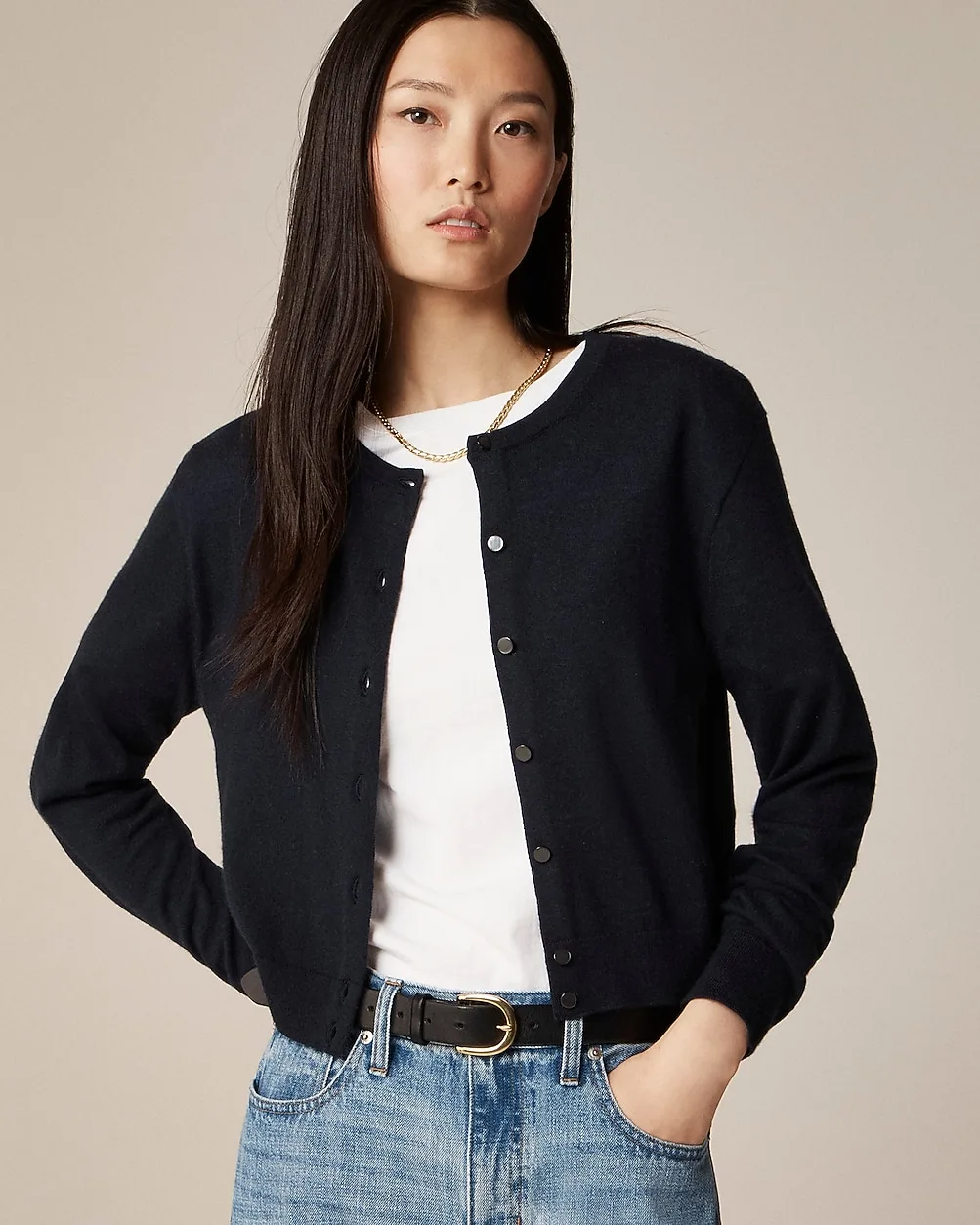 Featherweight Cashmere Cardigan