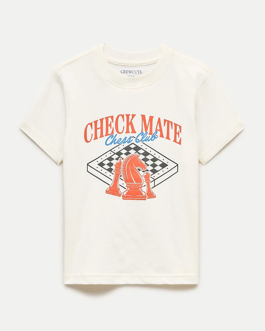 Short-Sleeve "Check Mate" Graphic T-Shirt by J.Crew