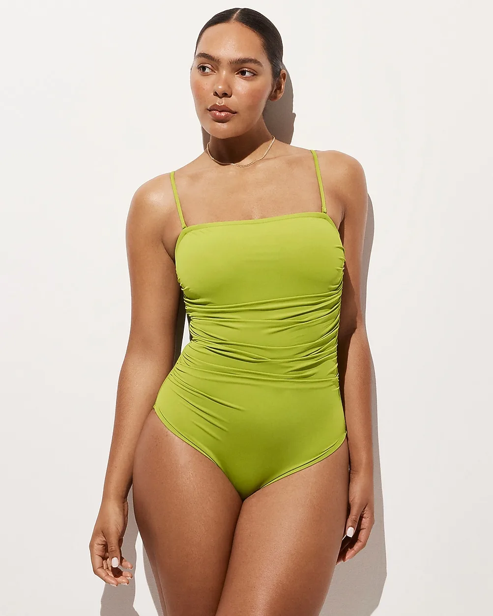 Gemma Ruched Bandeau One-Piece