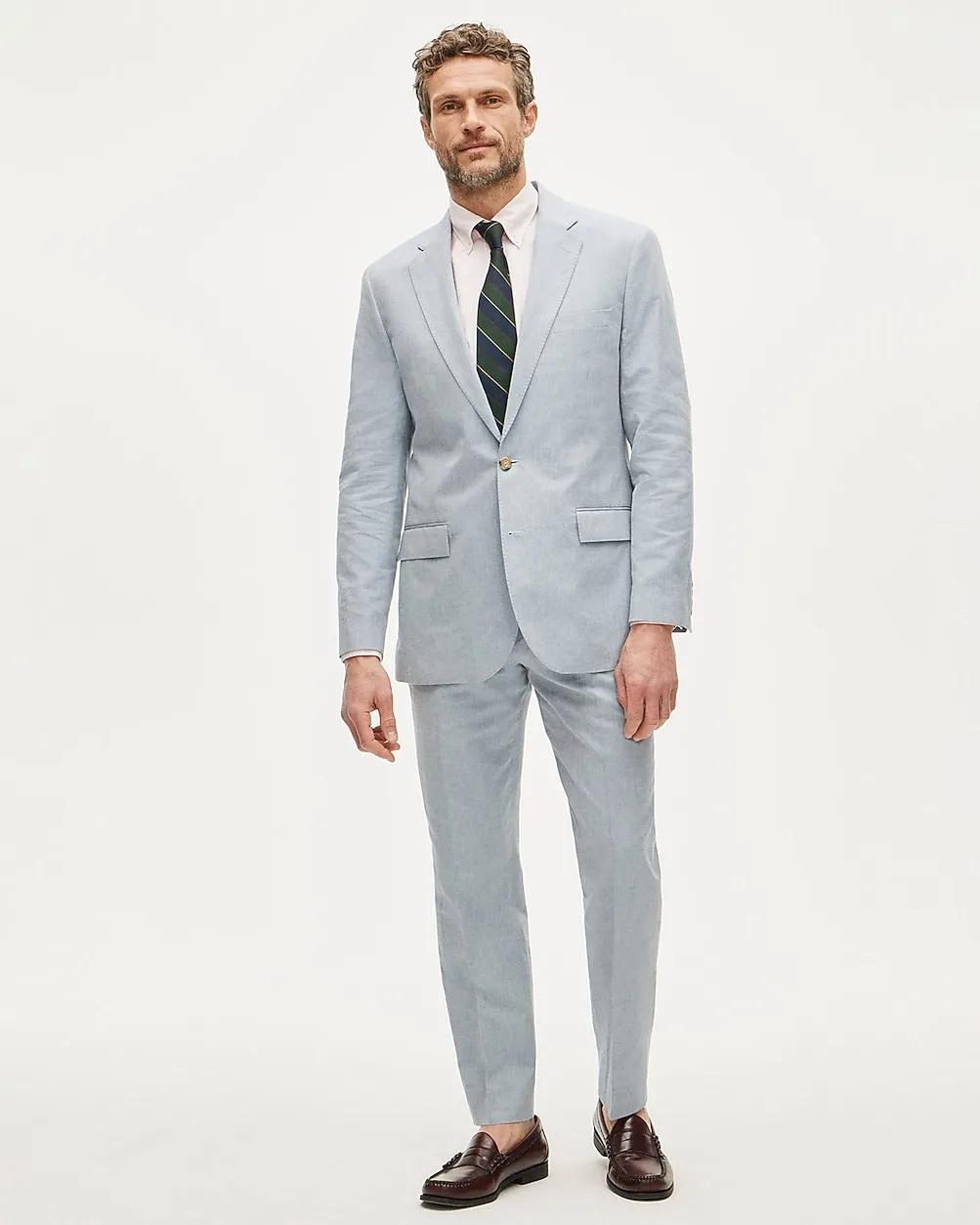 Ludlow Slim-Fit Suit Jacket in Baird McNutt Irish Cotton-Linen Blend