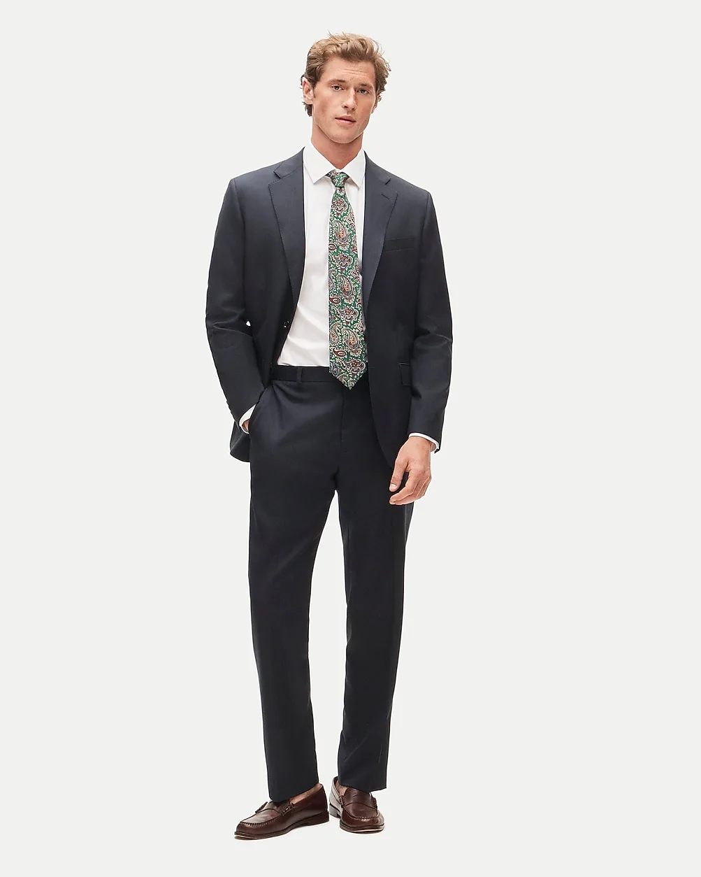 Crosby Classic-Fit Suit Jacket in Italian Worsted Wool