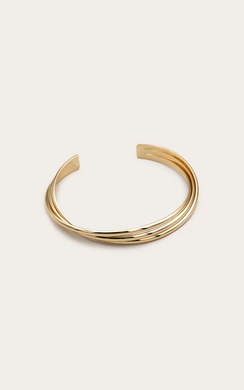 Ridge Twist Bangle