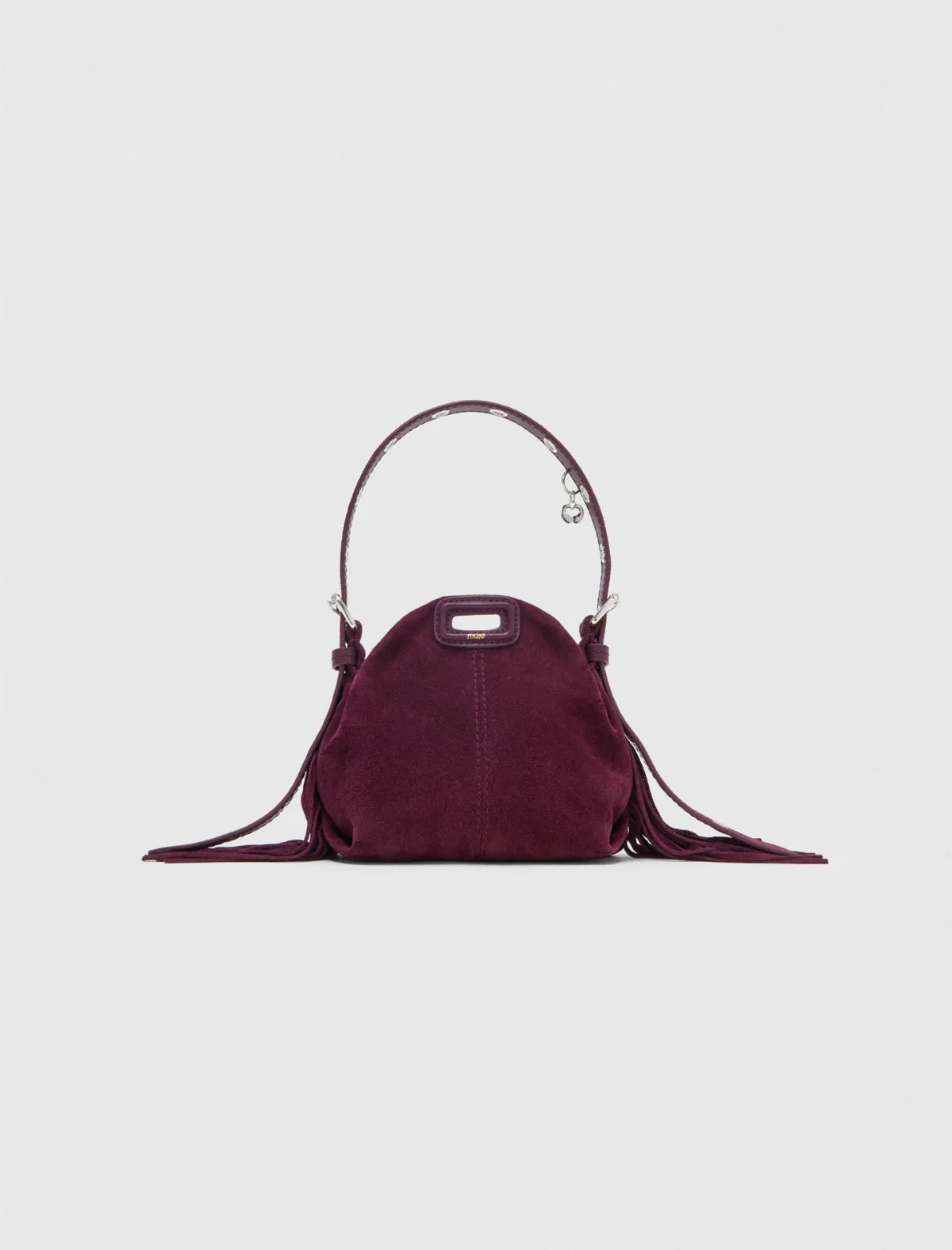 Miss M Micro Suede Bag by Maje