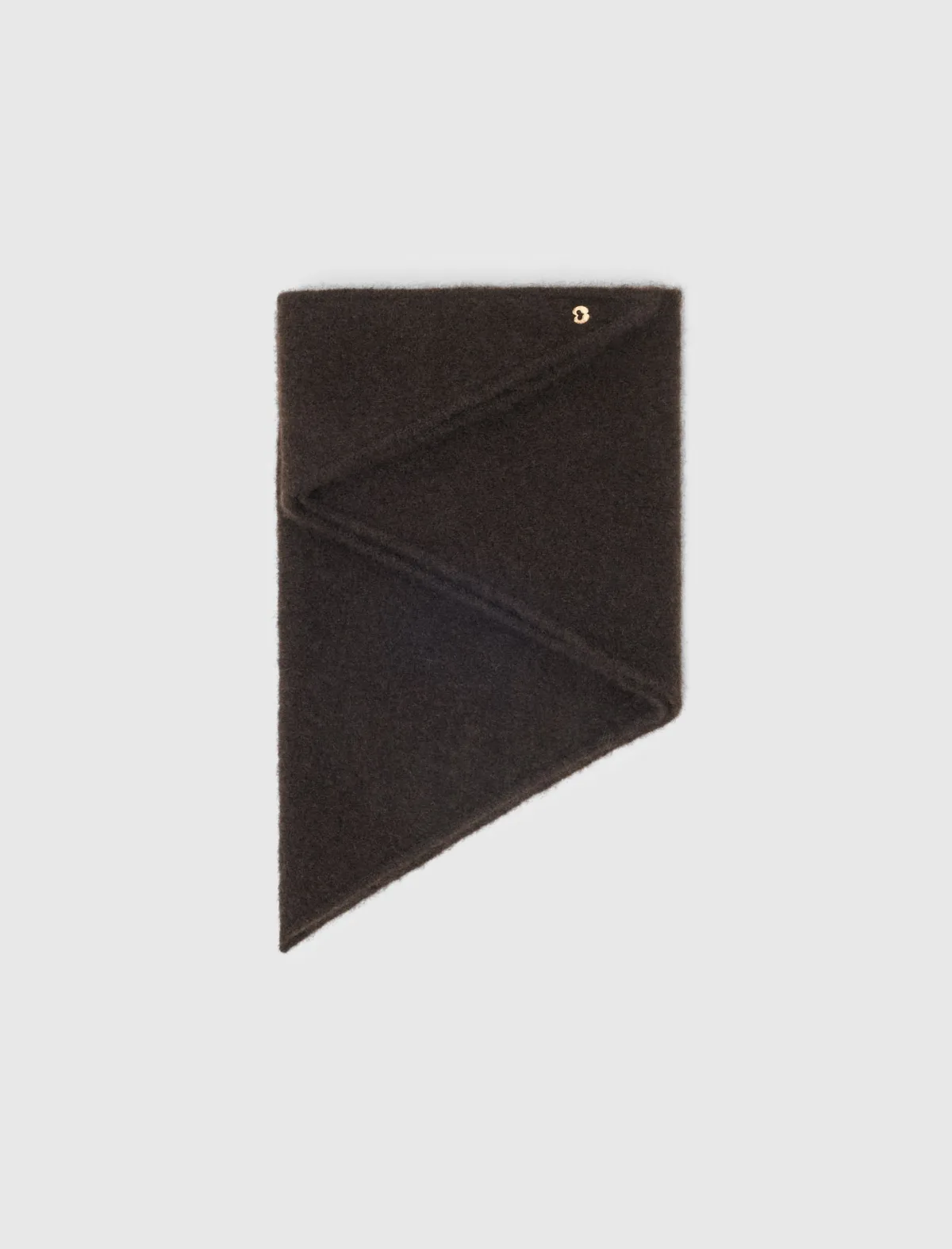 Yak Blend Triangle Scarf by Maje
