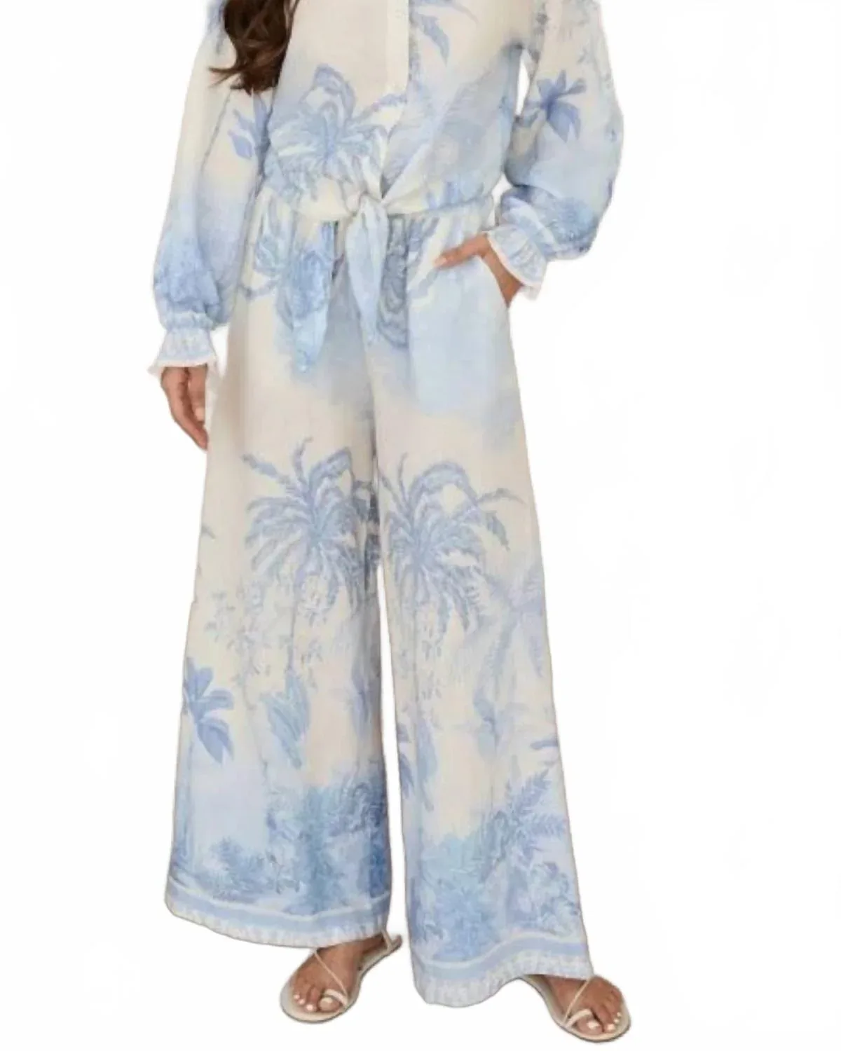 The Linen Luxe Wide Leg Pants