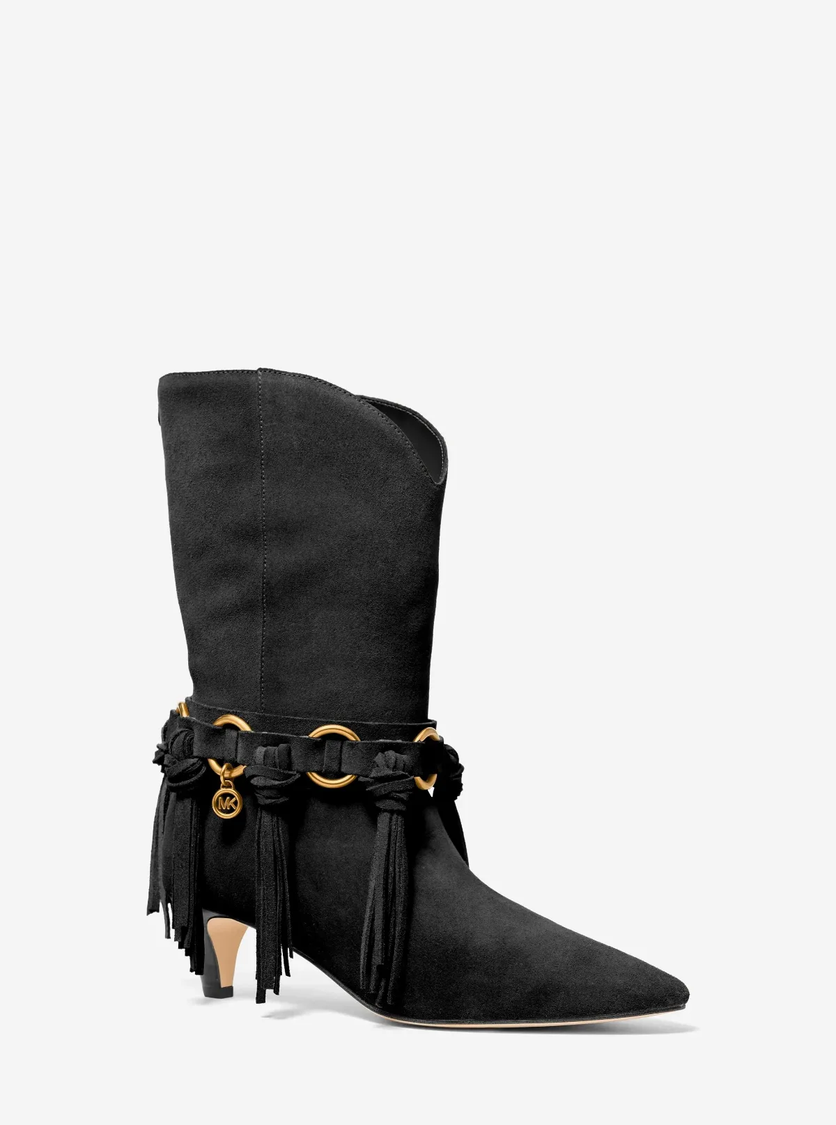 Daniela Fringe Suede Boot by Michael Kors