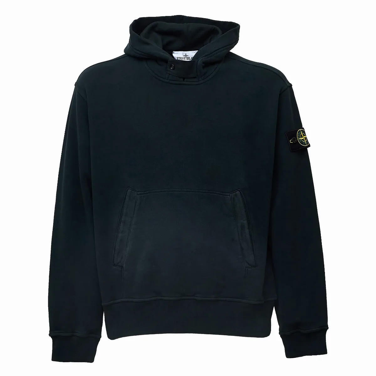 Oversized Hooded Cotton Sweatshirt by Stone Island