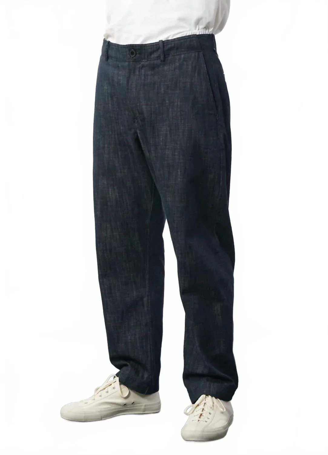 Trygve Trousers in Denim Blue by Hansen