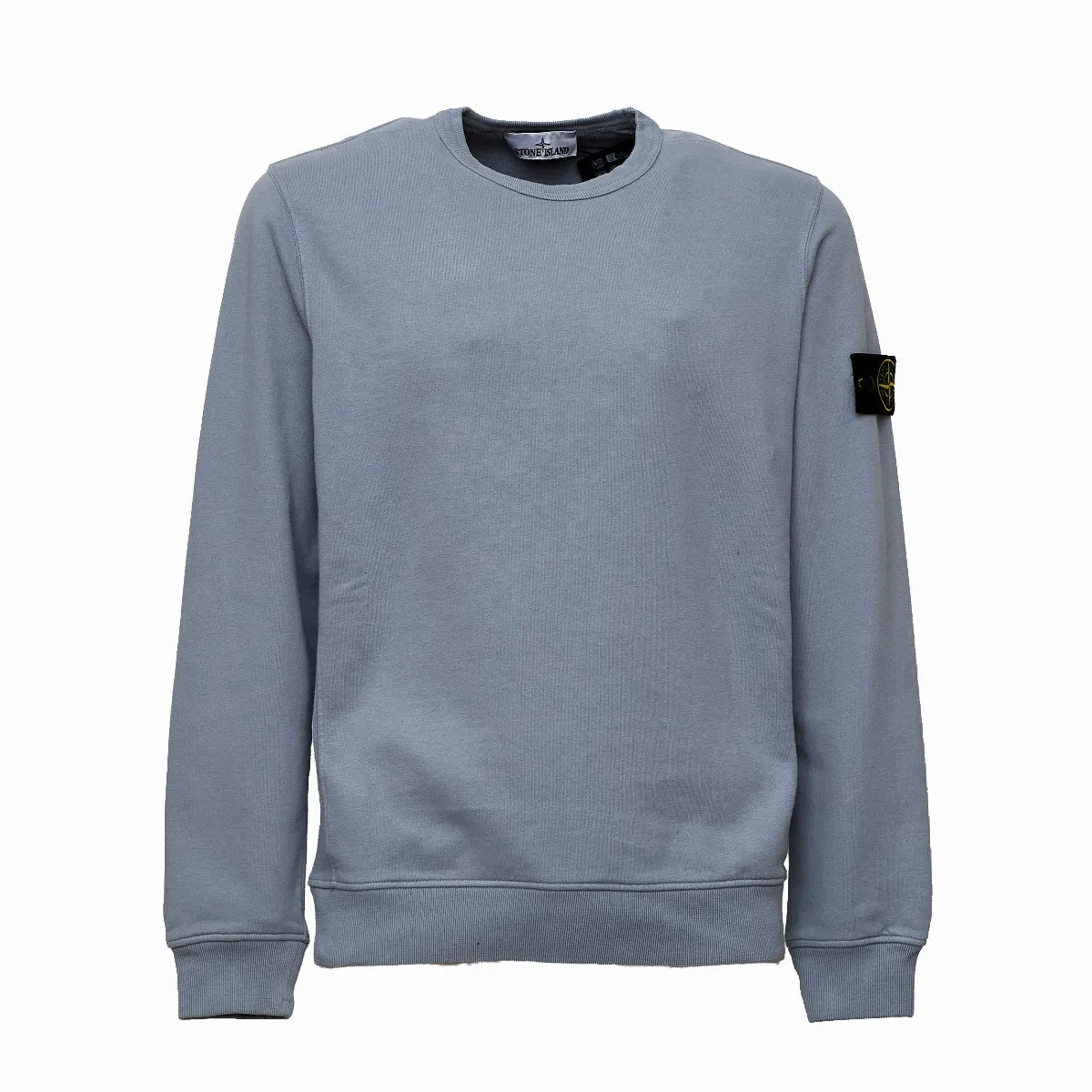 Cotton Fleece Crewneck Sweatshirt by Stone Island