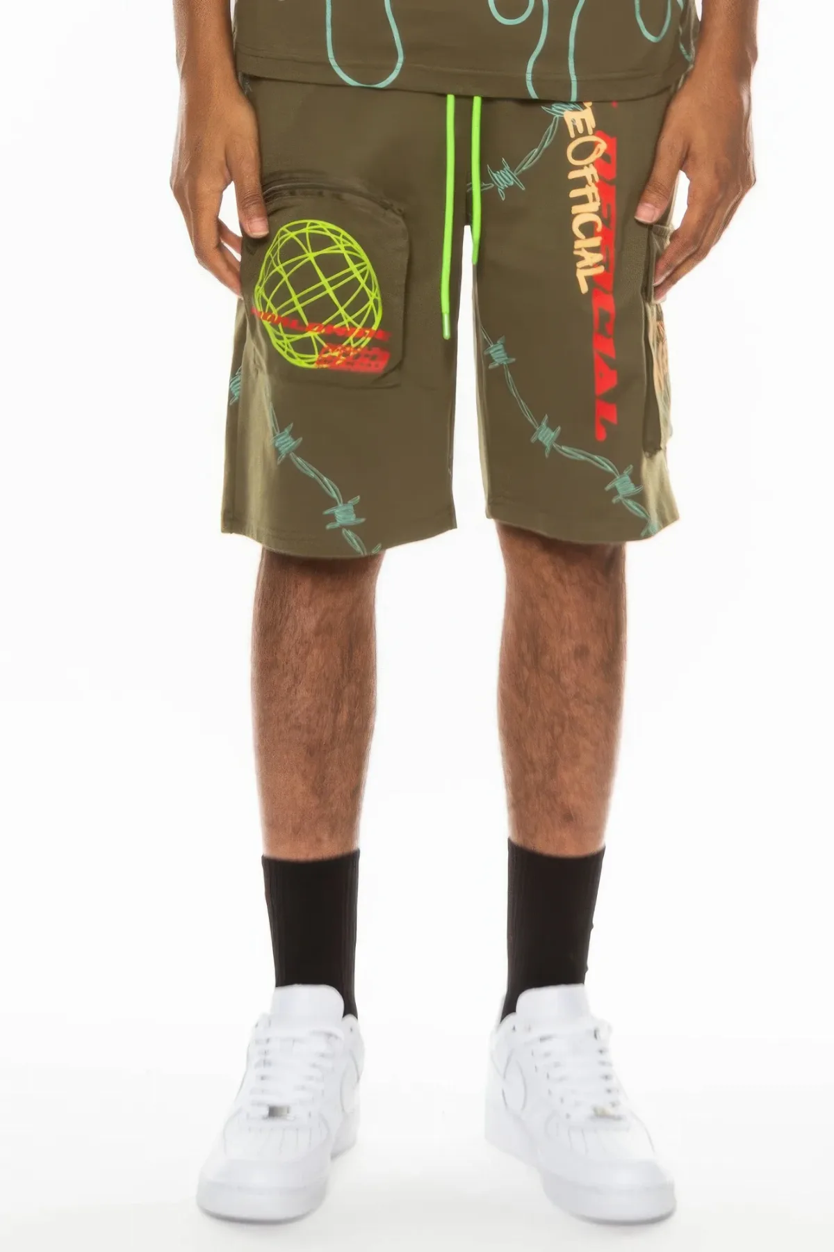 Hype Official Print Shorts by TRUEDAMES