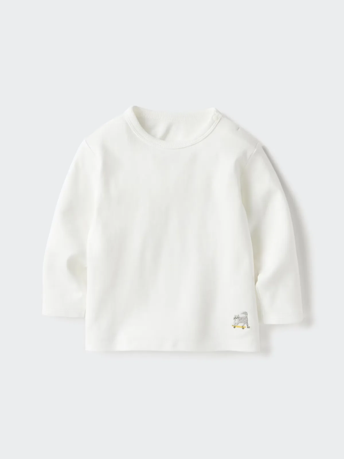 Long Sleeve T-Shirt Embroidery by UNIQLO