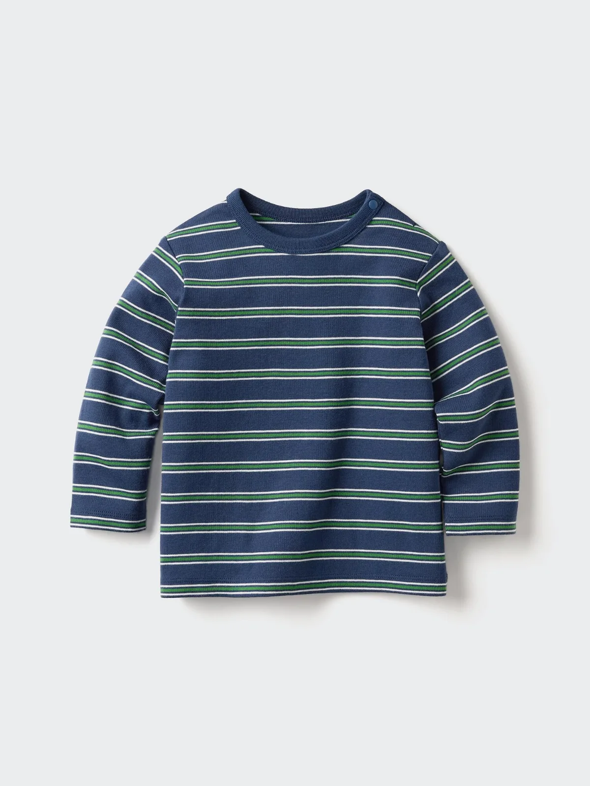 Long Sleeve T-Shirt Multi-Striped by UNIQLO