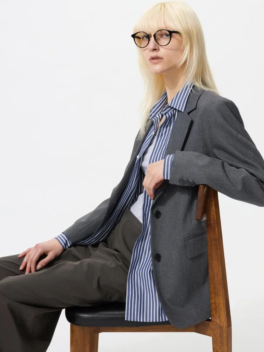 Relaxed Tailored Jacket Pattern by UNIQLO