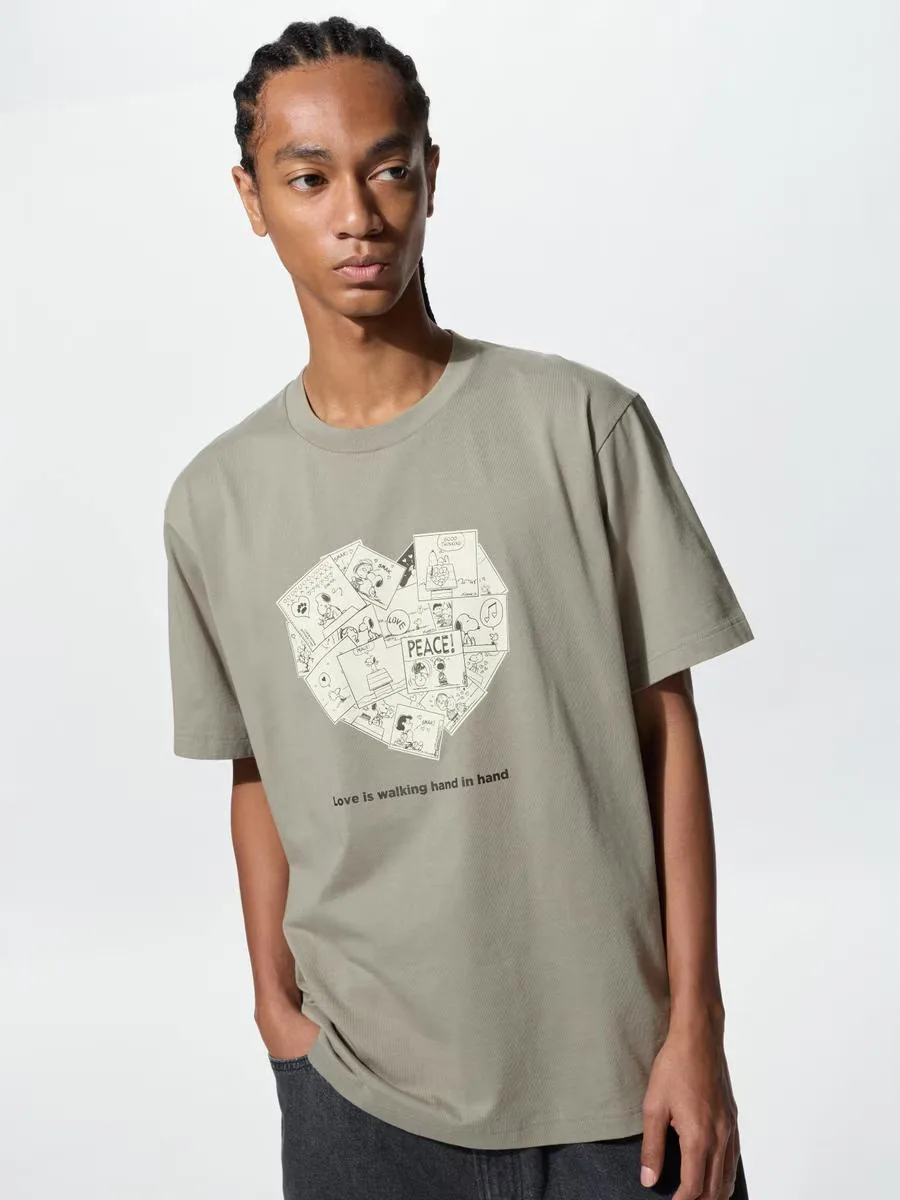 Peace for All Graphic T-Shirt Peanuts by UNIQLO