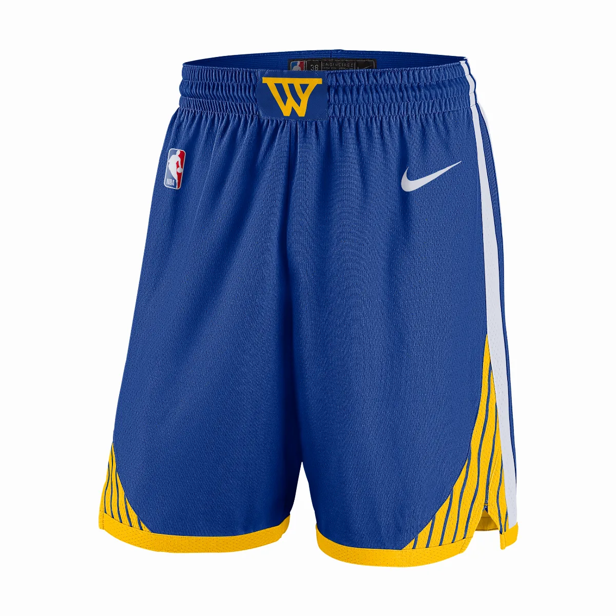 Golden State Warriors 2024/25 Swingman Icon Edition Dri-FIT NBA Replica Shorts by Nike