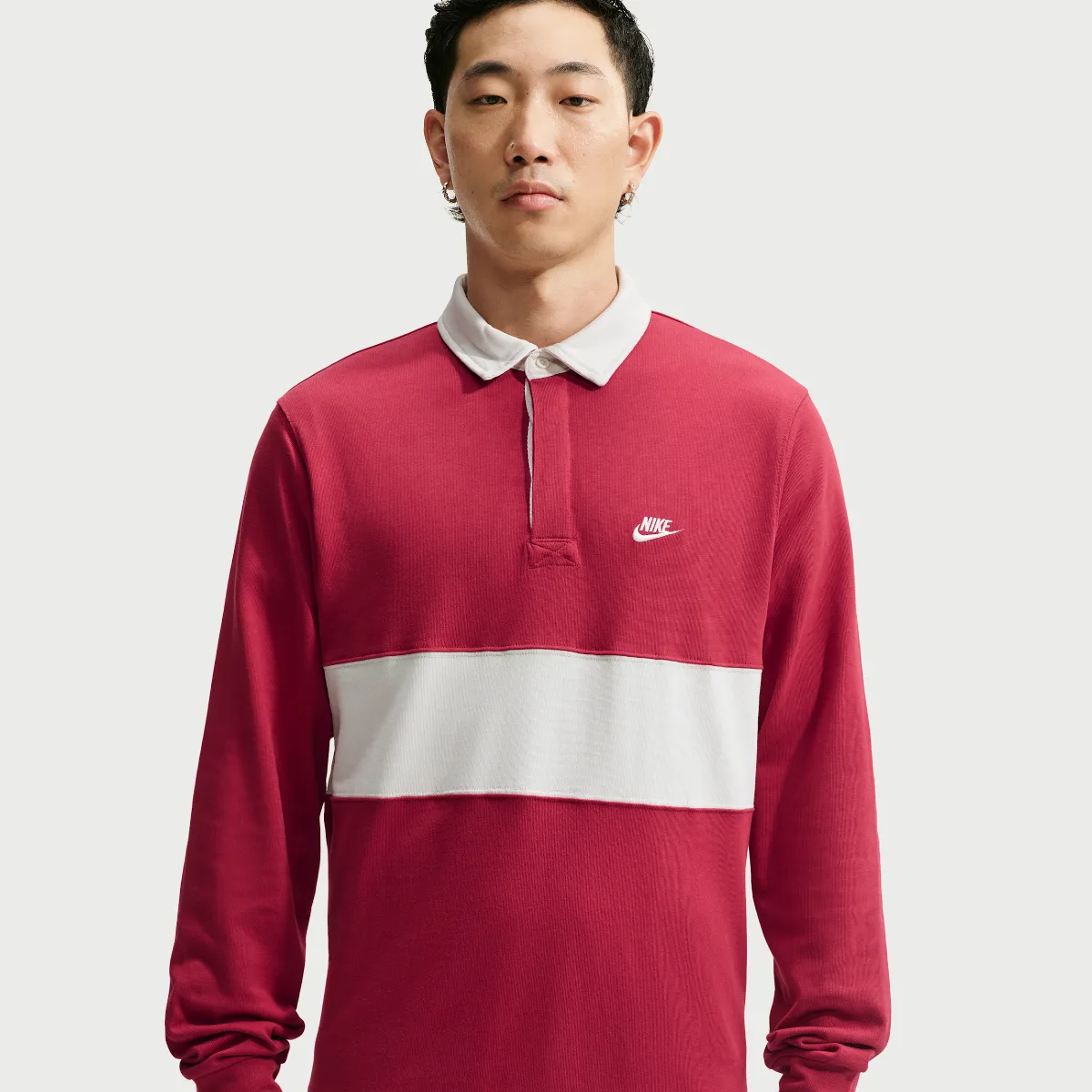 Club Long-Sleeve Rugby Top by Nike