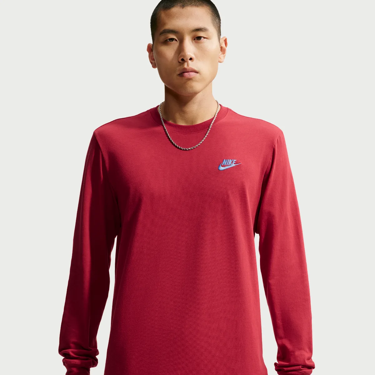 Sportswear Club Long-Sleeve T-Shirt by Nike