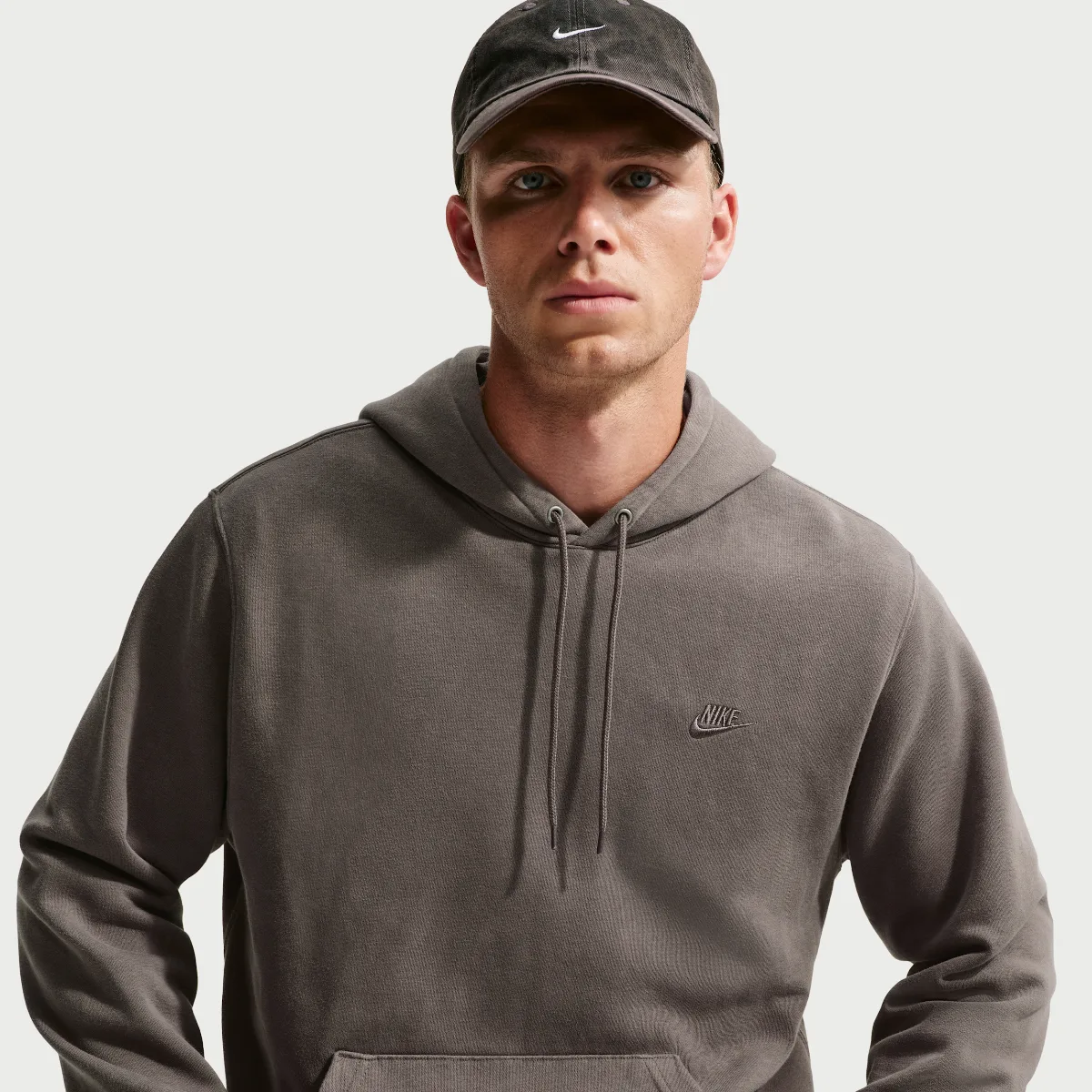 Sportswear Club Washed Fleece Hoodie