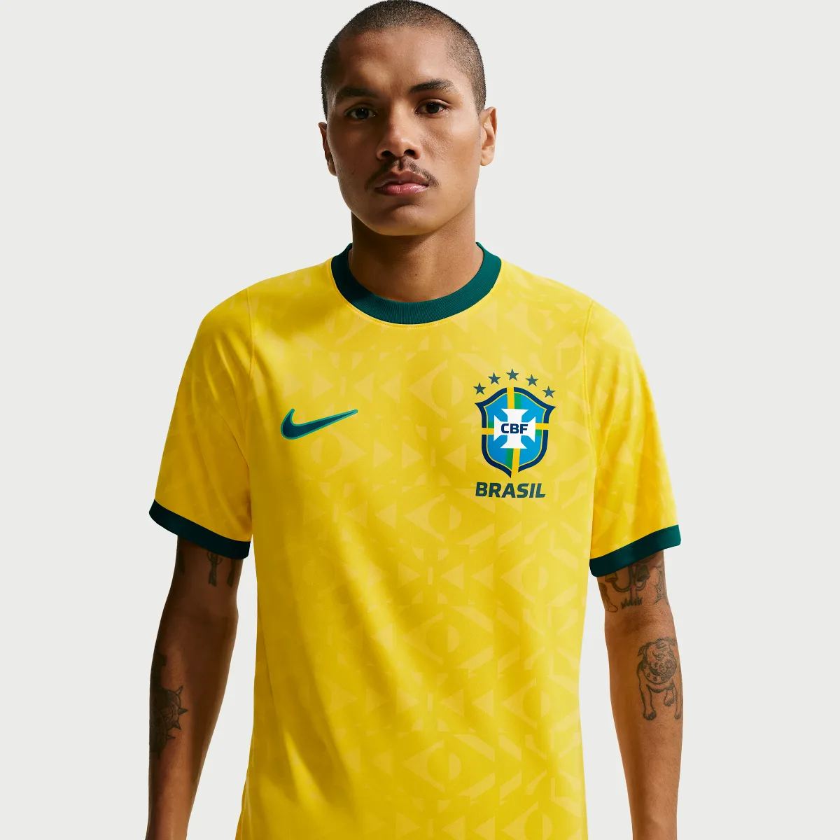 Brazil Soccer Short-Sleeve Supporter's Top by Nike