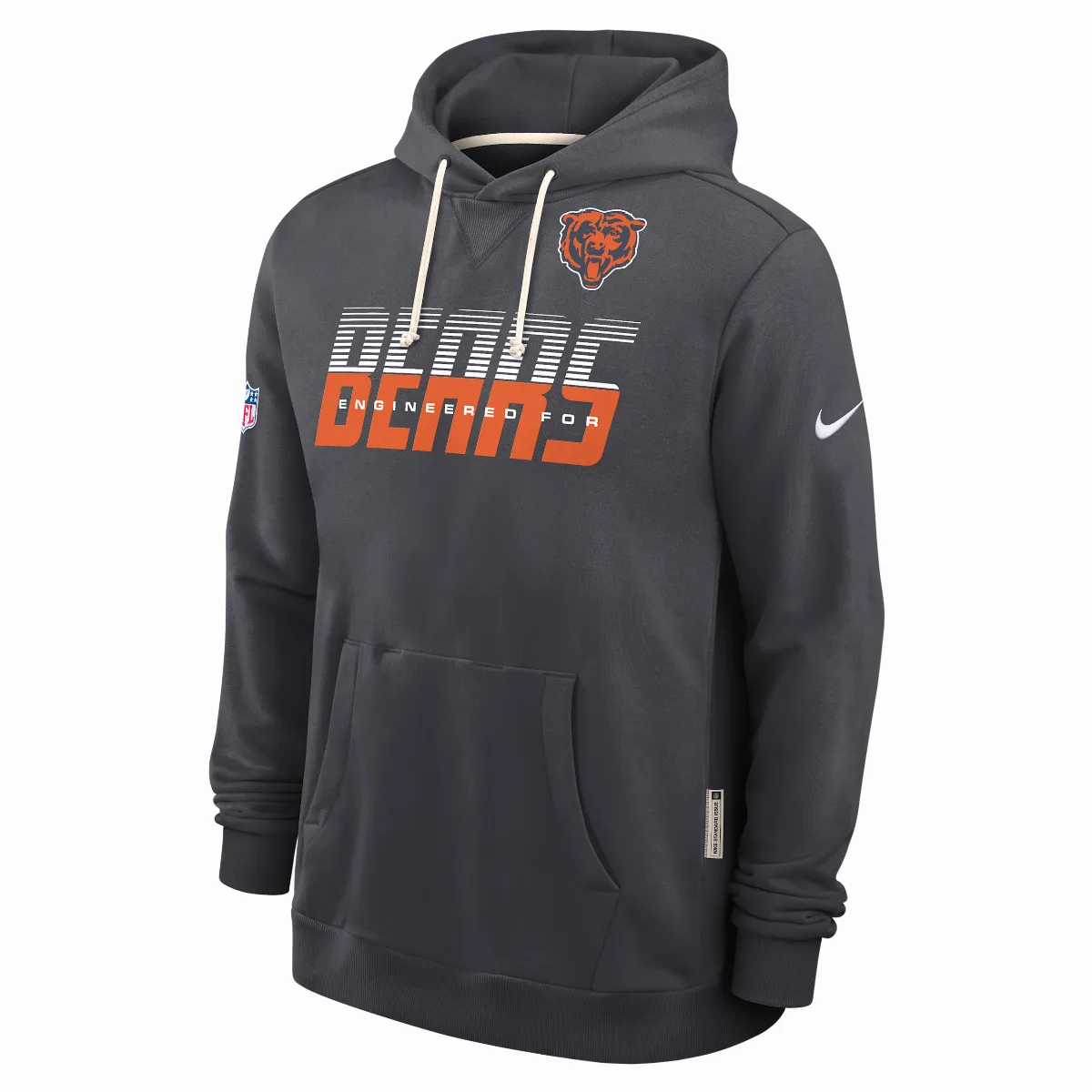 Chicago Bears Sideline Standard Issue Dri-FIT NFL Pullover Hoodie by Nike