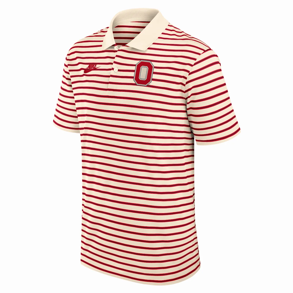 Ohio State Legacy Striped Dri-FIT College Polo by Nike