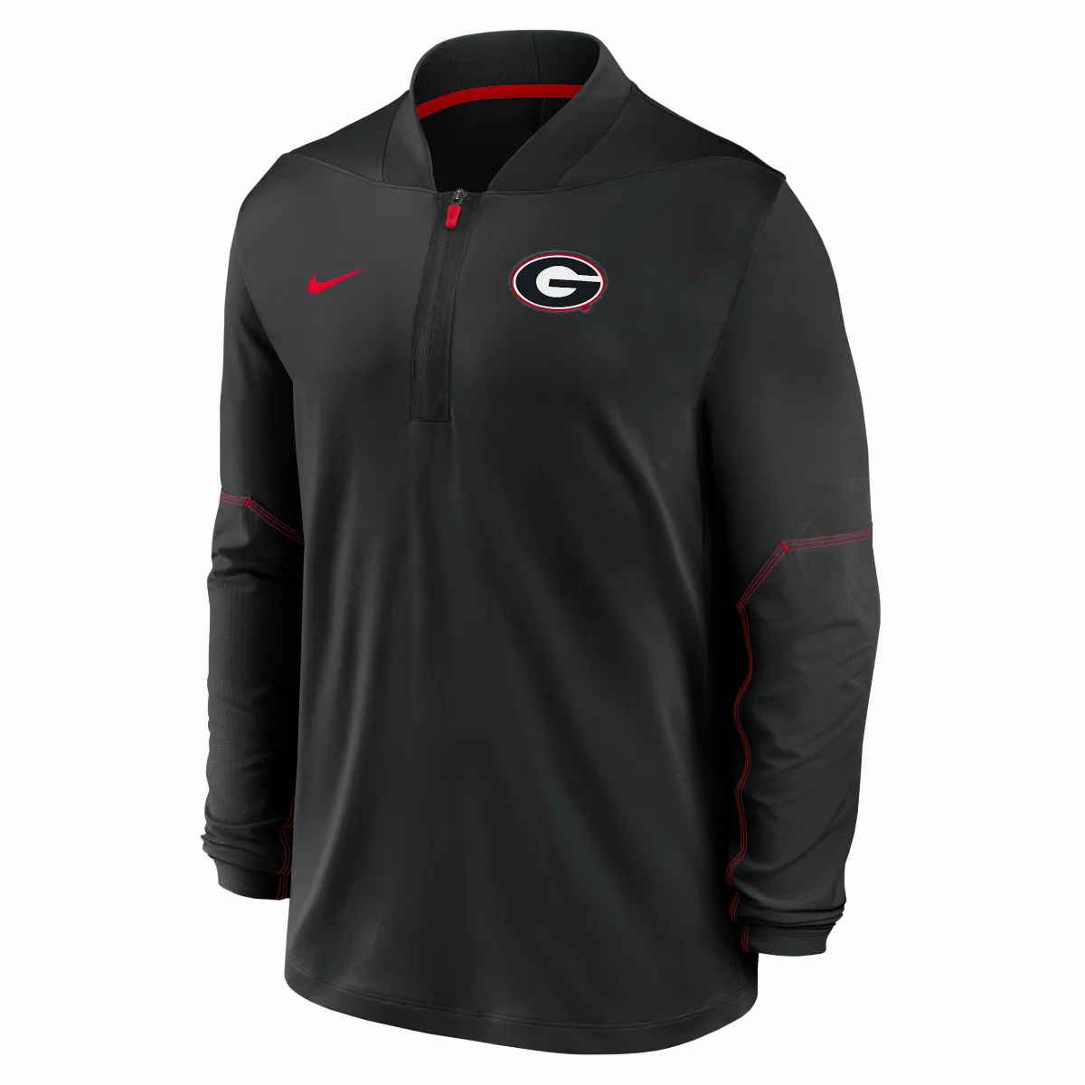 Georgia Sideline Dri-FIT College 1/2-Zip Top