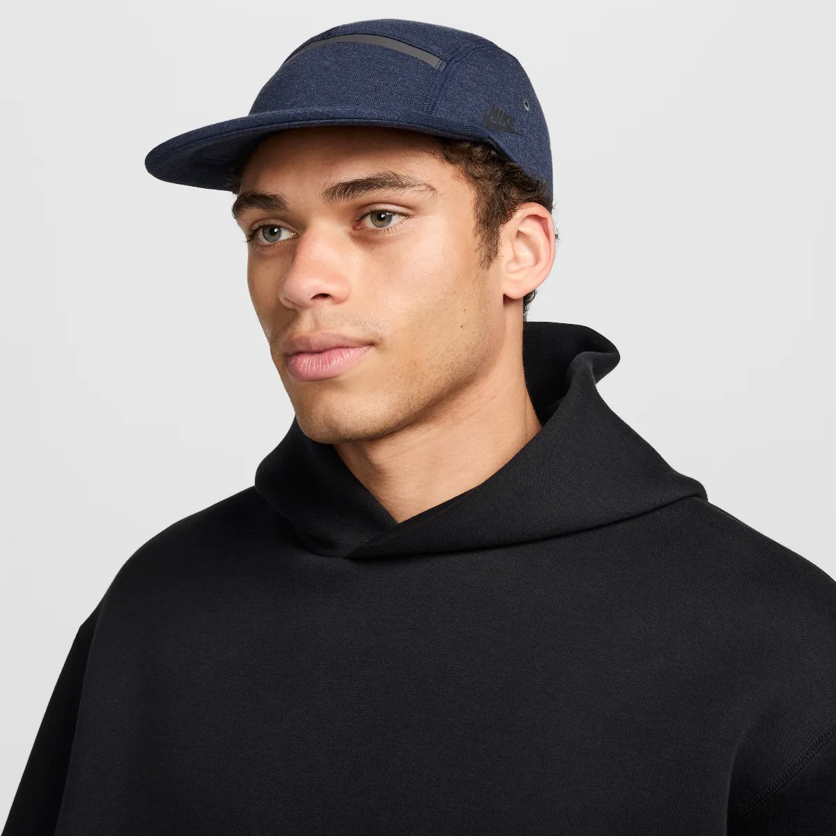 Fly Cap Unstructured Flat Bill Tech Fleece Cap