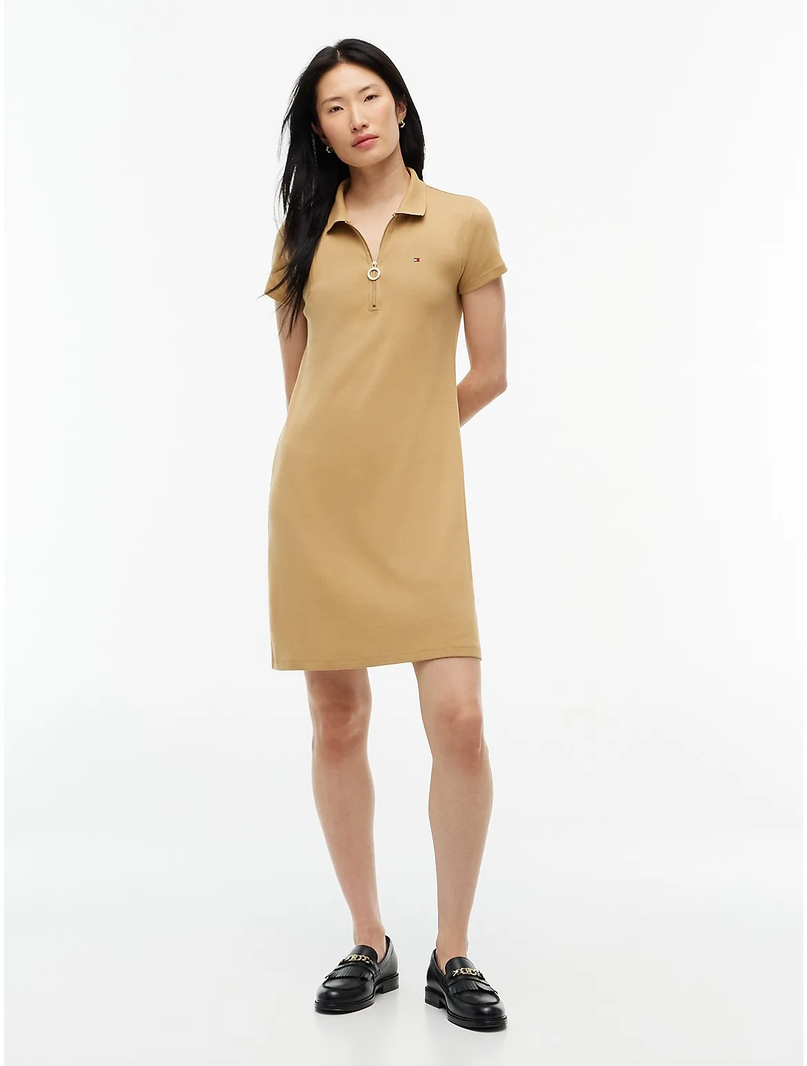Zip Polo Dress by Tommy Hilfiger