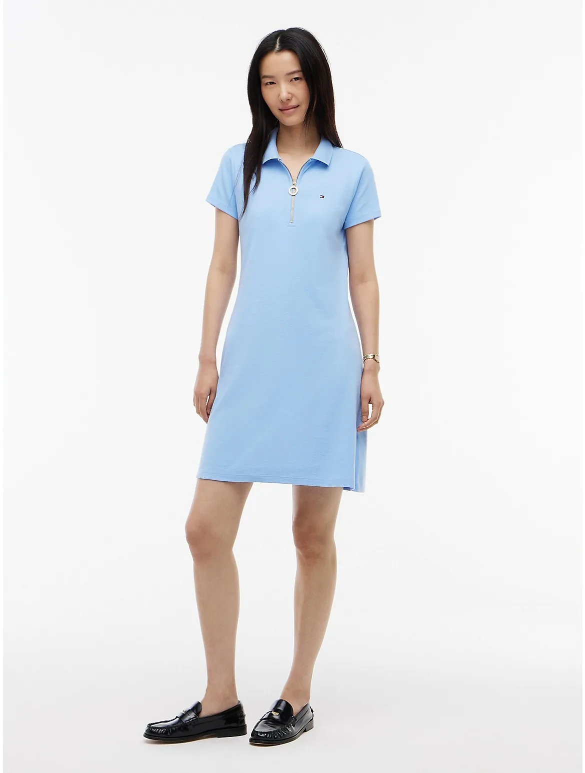 Zip Polo Dress by Tommy Hilfiger