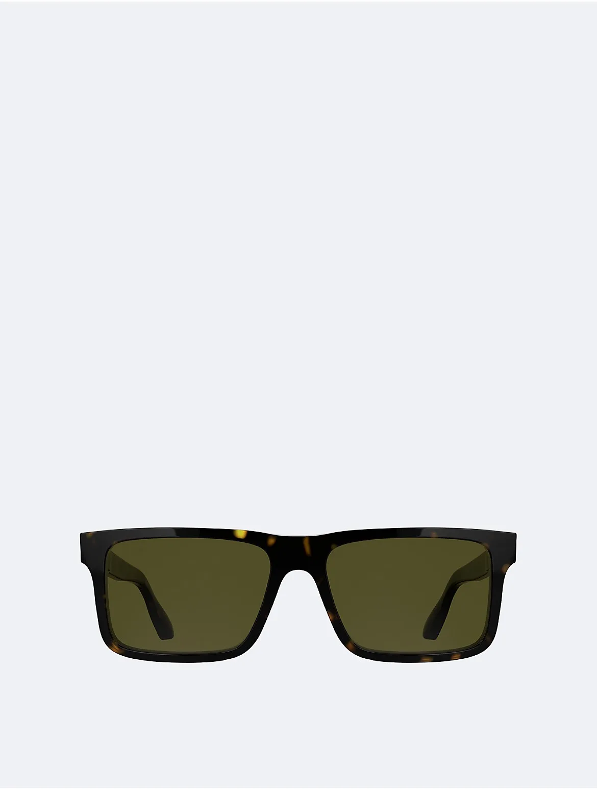 Acetate Rectangle Sunglasses by Calvin Klein