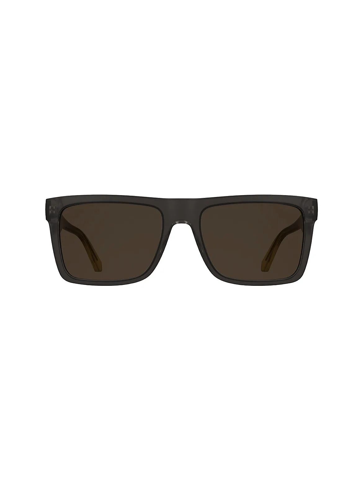 Iconic Monogram Modified Rectangle Sunglasses by Calvin Klein