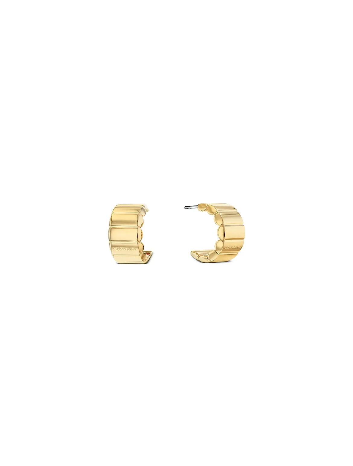 Curved Pebble Earrings