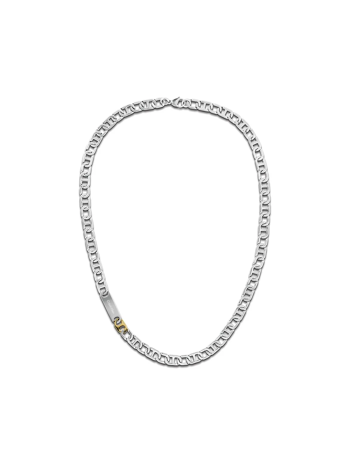 Two-Tone Chainlink Bracelet by Calvin Klein
