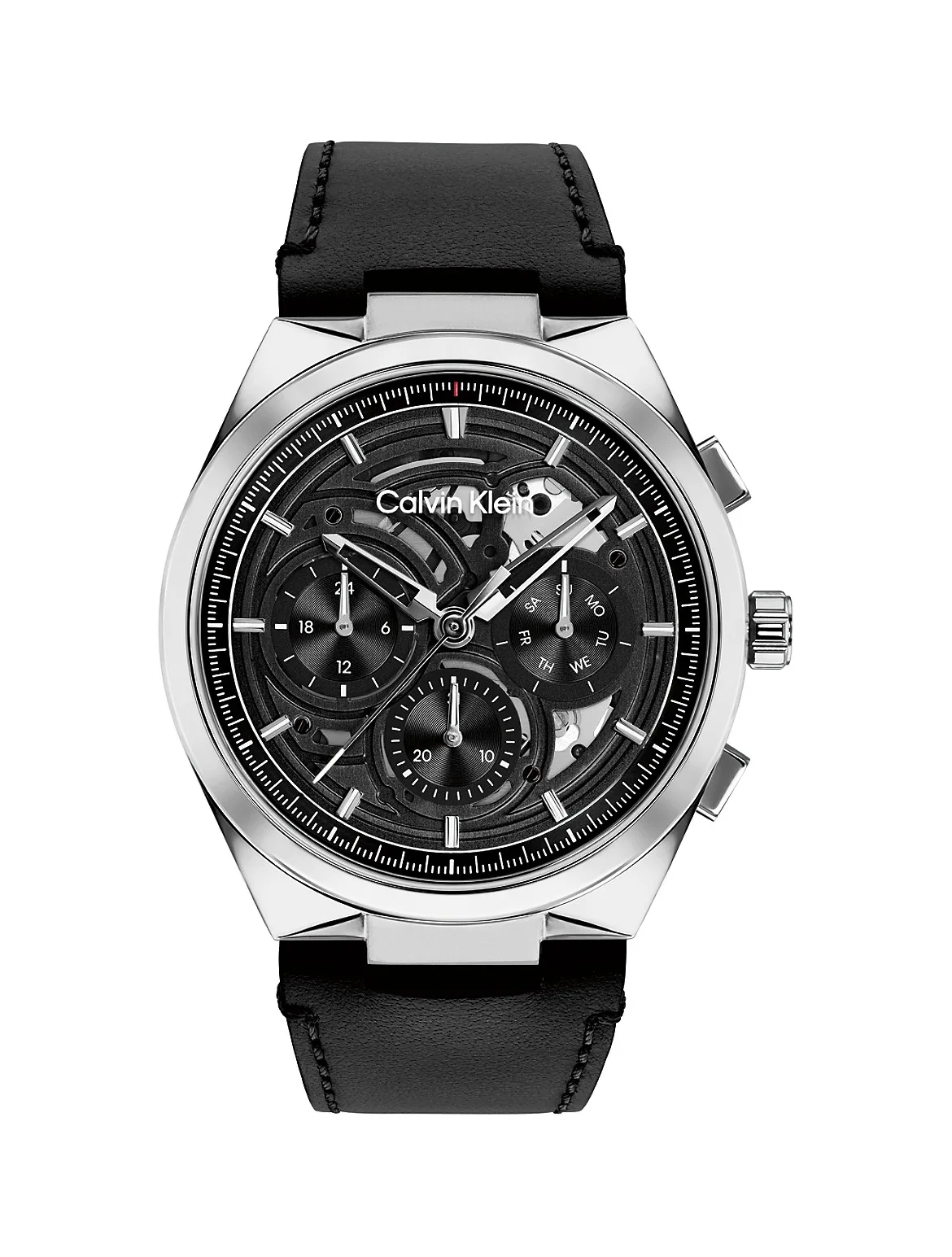 Skeleton Dial Chronograph Watch