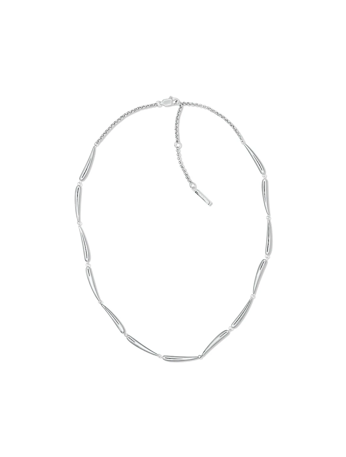 Curved Drop Necklace by Calvin Klein