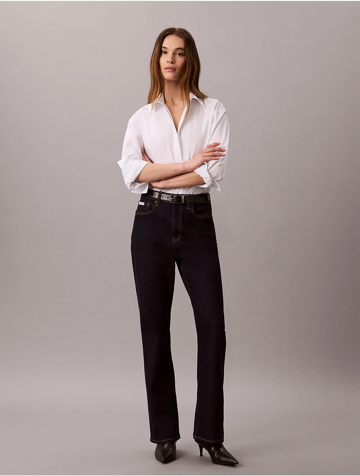 High Rise Bootcut Jeans